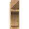Ekena Millwork Legacy Arts & Crafts Rough Sawn Outlooker, Western Red Cedar, 8"W x 22"D x 22"H OUT08X22X22LEC03RWR - alternate 4